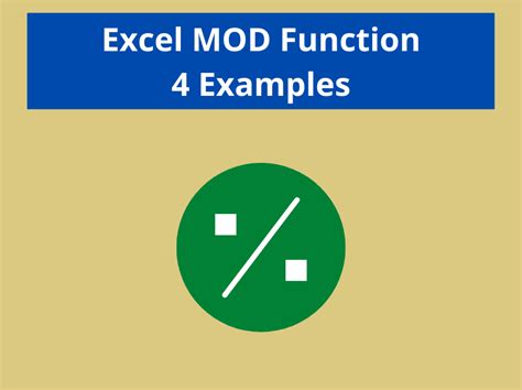 Image result for Mod Formula Excel