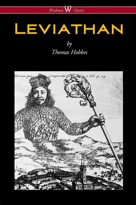 Thomas Hobbes Leviathan Book Cover
