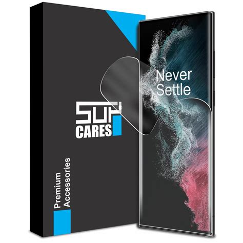 SupCares TPU Anti Glare Matte Unbreakable Membrane Full Screen ...