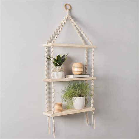 Macrame 3 Tier - Shelf – TangyOak