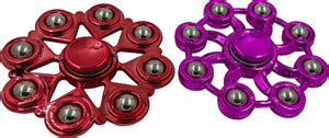 AKTOON TOYS Very beautiful 2pc big size metal spinners combo Purple ...