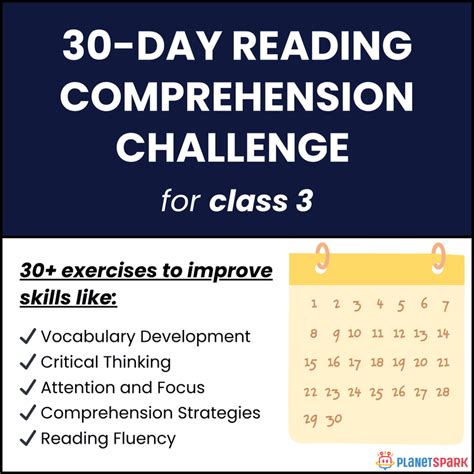 Class 3 Reading Comprehension Worksheet – Read, Understand, and Answer ...