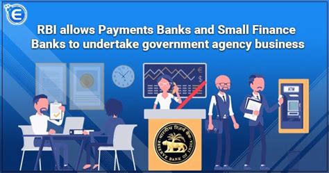 RBI allows Private Payments Banks to undertake government agency business