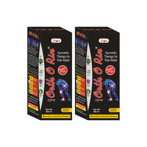 Orth O Rin Syrup 200ml for Back & Joints Pain