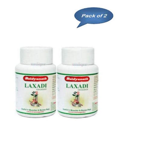 Baidyanath (Jhansi) Laxadi Guggulu 40 Tablets (Pack of 2) – Uniqrr.com ...