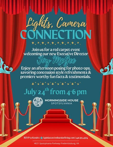 Lights, Camera, Connection , Morningside House of Spotsylvania, 24 July ...