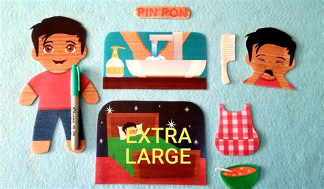 Felt Story Spanish Pinpon //hispanic Heritage Felt Board - Etsy | Felt ...