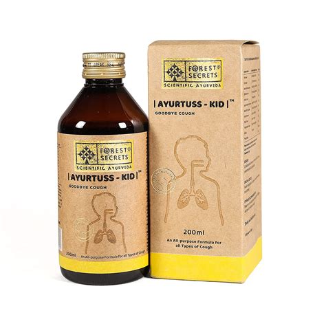 Buy Forest Secrets Ayurtuss Cough Syrup for Kids -200ml, Fast Relief ...