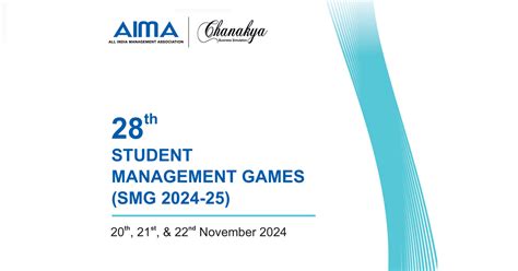 CMS Business School is organising the 28th Student Management Games