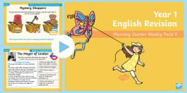Year 1 Morning Activities PowerPoint (teacher made) - Twinkl