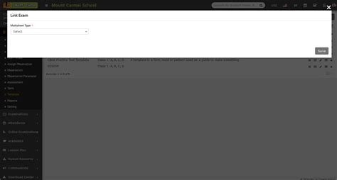 How to link the exam with template in CBSE Examination? - Smart School ...