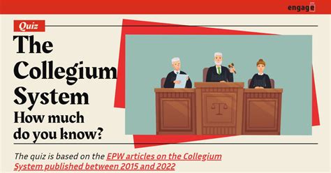 EPW Quiz on the Collegium System | Economic and Political Weekly