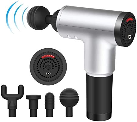 Coinfinitive Massage Gun, Cordless Handheld Deep Tissue&Muscle Battery ...