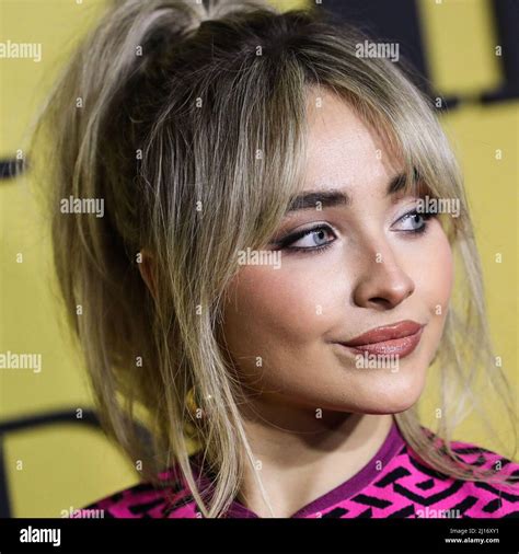 HOLLYWOOD, LOS ANGELES, CALIFORNIA, USA - MARCH 22: Sabrina Carpenter ...