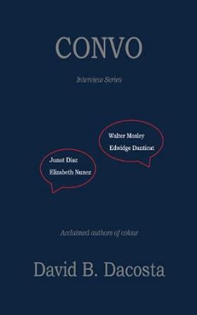 Convo: Interview Anthology (Book 1) eBook : Dacosta, David: Amazon.in ...