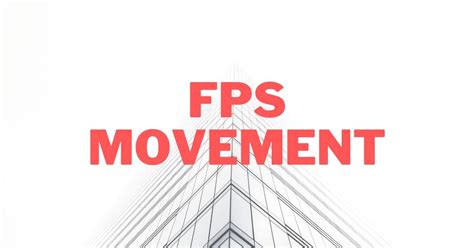 FPS Movement Unity 2021 的图像结果