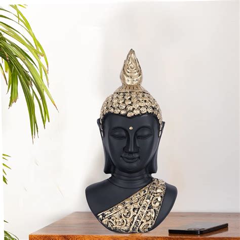 Buy ZART Buddha Head Statue for Home Decor Showpiece | Buddha Statue ...