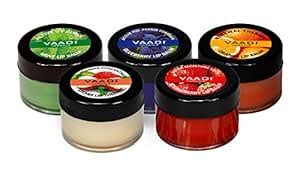 Buy Vaadi Herbals Assorted Lip Balms, 10g (Pack of 5) Online at Low ...
