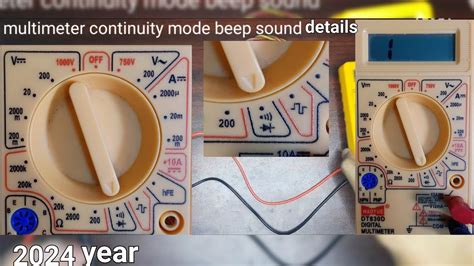 Image result for Multimeter in Continuity Mode