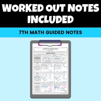 Image result for 7th Grade Math Constant of Proportionality