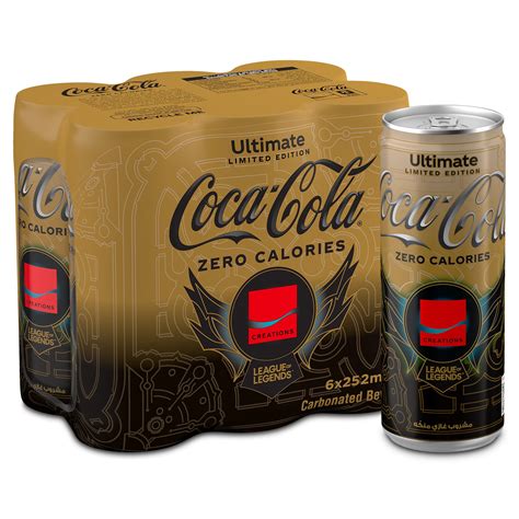Coca Cola Zero Sugar Ultimate Soft Drink 252 Ml 6 | Desertcart INDIA