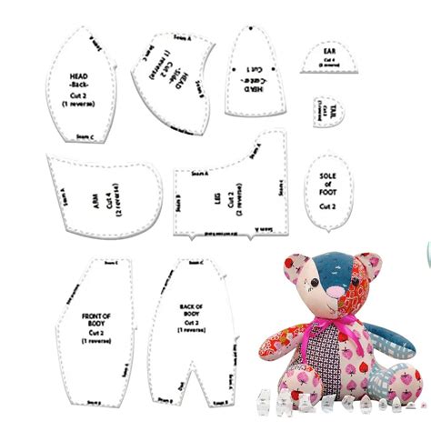 Image result for Memory Teddy Bear Patterns Free