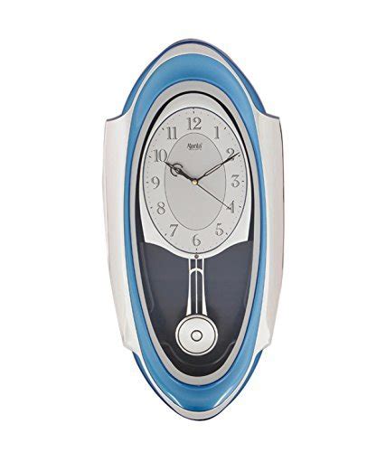 Buy Ajanta Musical and Pendulum Clock (Blue, 1627), 50.7 cm x 24.9 cm x ...