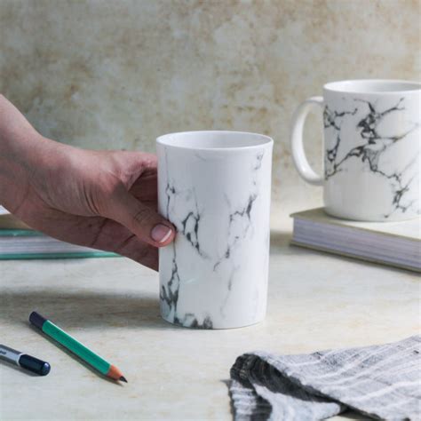 Marble Toothbrush Holder