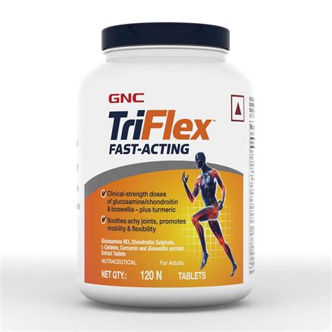 Buy GNC Triflex Fast Acting - 120 Tablets Online | NutriStar