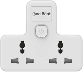 One Beat Cordless Extension Board, Multi Plug with 2 Sockets - Flex ...