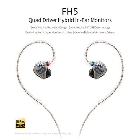 FiiO FH5 In the Ear Headphones - Titanium Price in India, Specs ...
