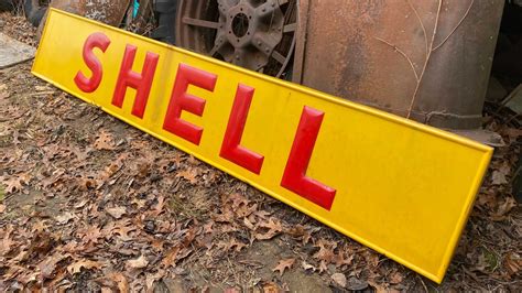 Image result for Shell Service Station Sign