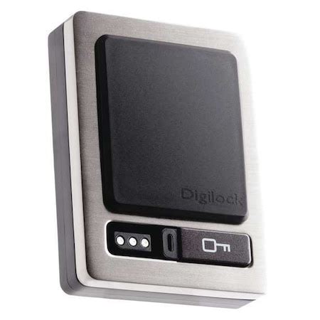 Digilock Electronic Keyless Lock, Zinc, RFID DAR1-ATS1-619-01-02 | Zoro