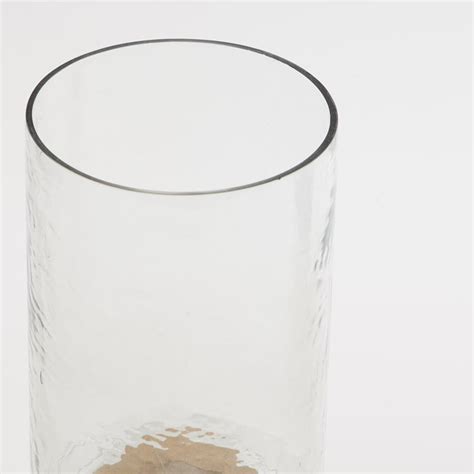 Buy Eternity Glass and Aluminium Hurricane Candle Holder from Home ...