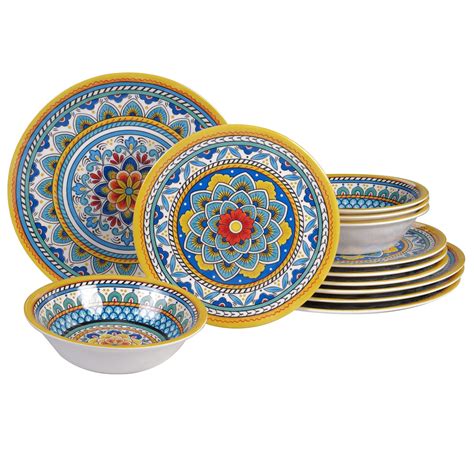 melamine dinnerware sets