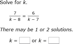 IXL - Solve rational equations (Class XI maths practice)