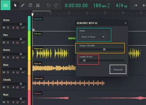 AI music generator, artificial intelligence song maker