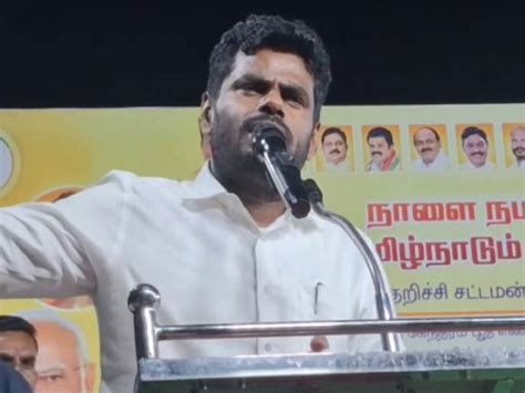 Singham on the sidelines: Annamalai conspicuously absent from BJP's ...