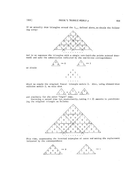 Image result for Pascal Triangle Modulo 5 Example