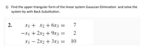 Image result for Linear Algebra Upper Triangular