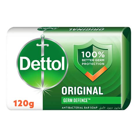Buy Dettol Original Anti-Bacterial Bathing Soap Bar for effective Germ ...
