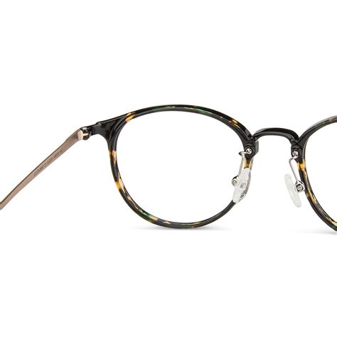Buy Tortoise Gold Full Rim Round John Jacobs SG Flex JJ E13438AF - C1 ...