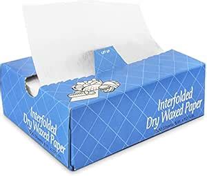 1000 Pcs Bakery Pick Up Tissues Deli Wax Paper Sheets for Food- MADE IN ...