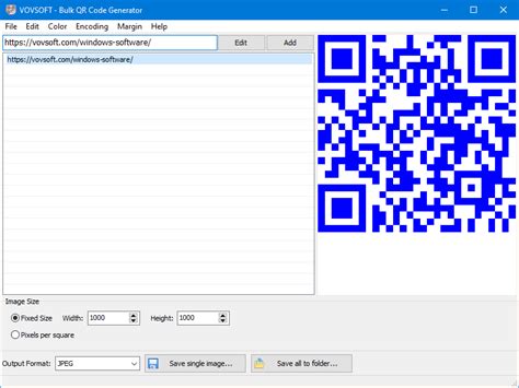 Generate QR Code Windows 1.0 的图像结果