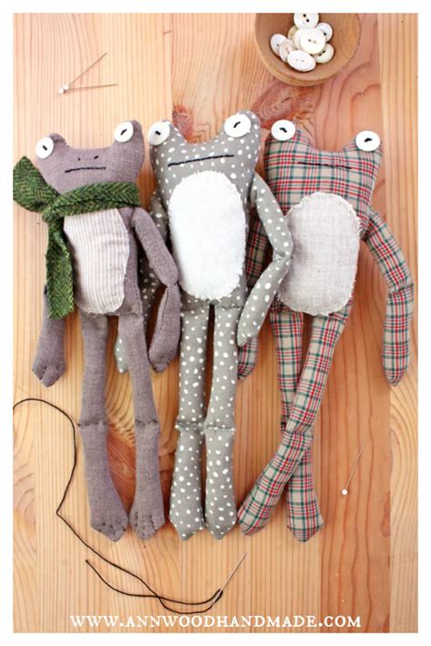 Frog Doll Free Sewing Pattern