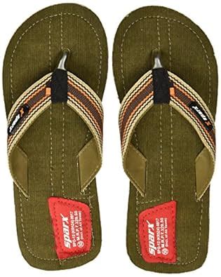 Buy Sparx Men's Camel Brown Flip-Flops and House Slippers - 6 UK/India ...