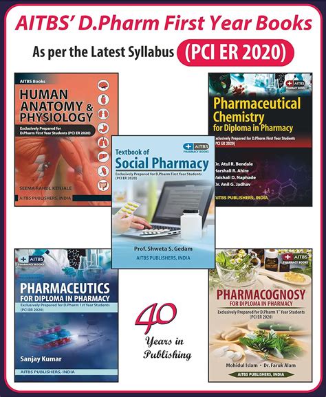 Buy D.PHARMA FIRST YEAR BOOKS AS PER PCI ER 2020 (HUMAN ANATOMY AND ...