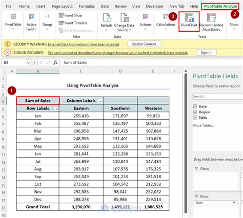 Image result for Pivot Chart and Table Excel