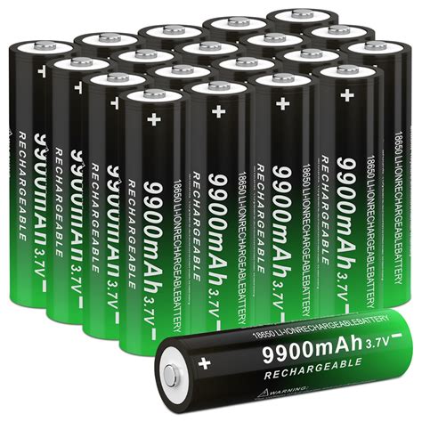 Buy 3.7 Volt 18650 Rechargeable Battery 9900mAh 3.7V 18650 Battery ...