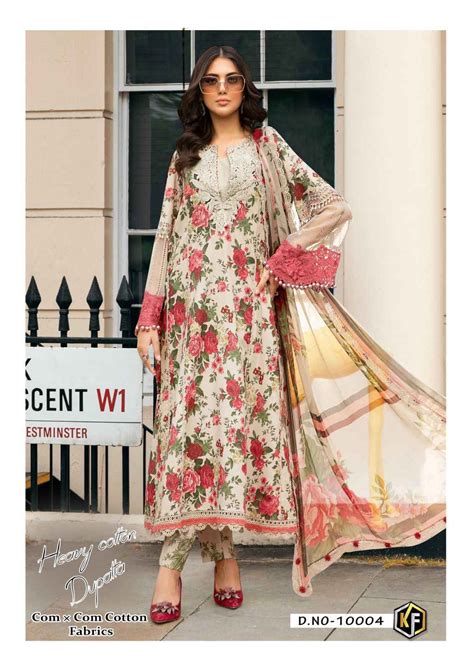 Keval Fab Soha Nazir Luxury Vol 10 Cotton Dress Material 6 pcs Catalogue